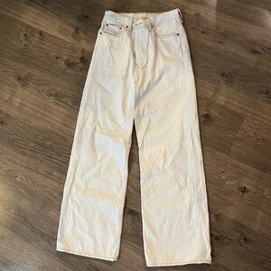 Levi’s Acid Wash Wide-Leg Jeans